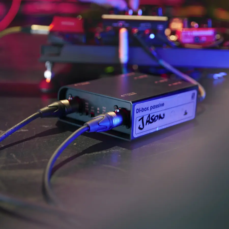 Palmer RIVER elde Passive 2-channel DI box 