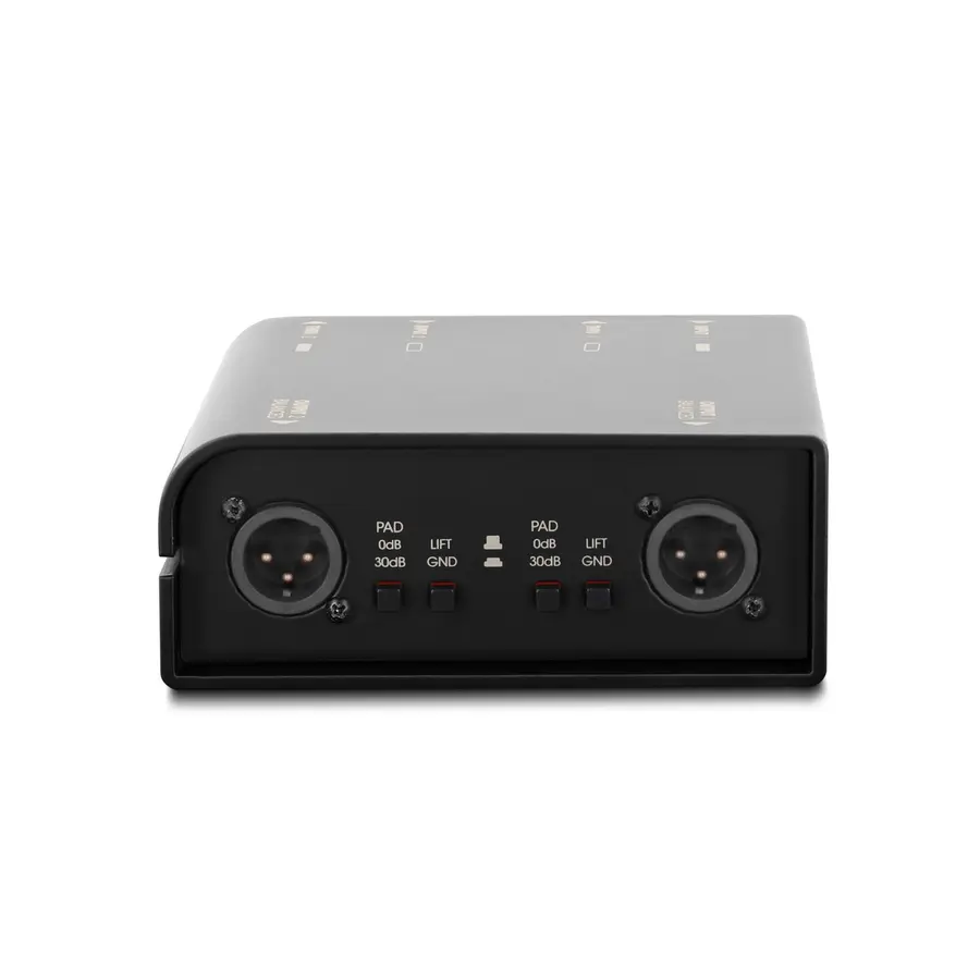 Palmer RIVER elde Passive 2-channel DI box 