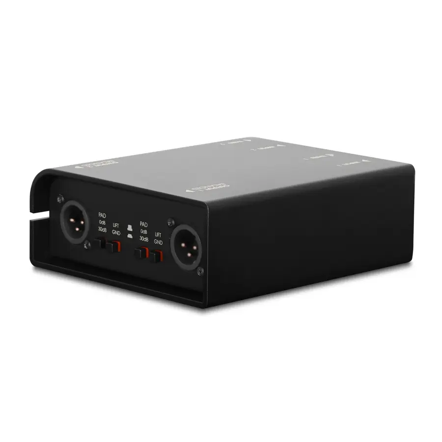 Palmer RIVER elde Passive 2-channel DI box 