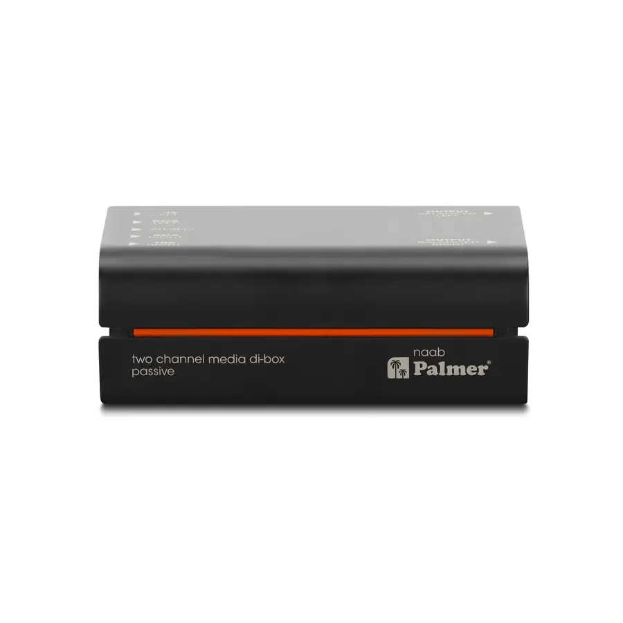 Palmer RIVER naab Passive 2-channel media DI box 