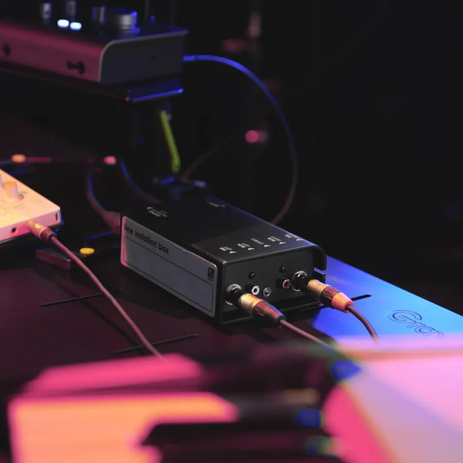 Palmer RIVER naab Passive 2-channel media DI box 