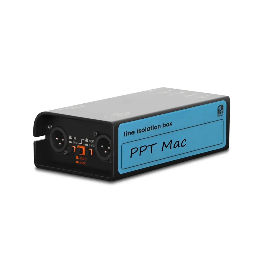 Palmer RIVER naab Passive 2-channel media DI box 
