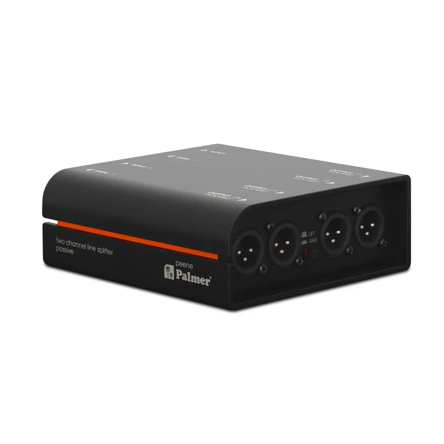 Palmer RIVER peene Passive 2-Channel Line Splitter 