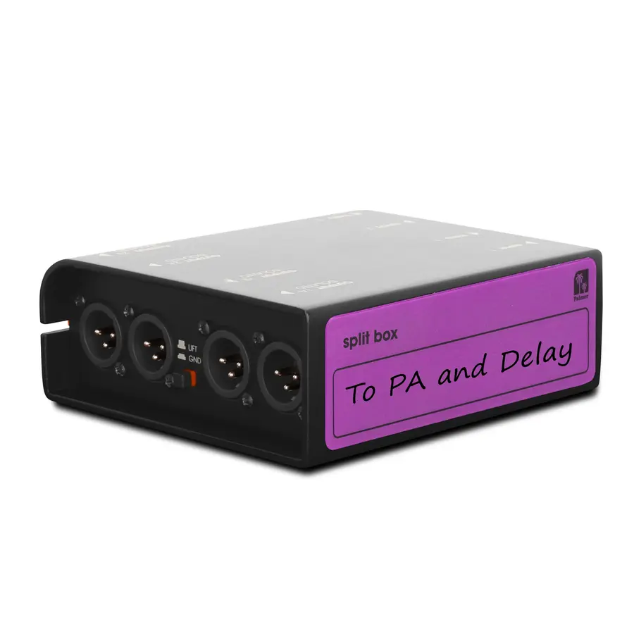 Palmer RIVER peene Passive 2-Channel Line Splitter 