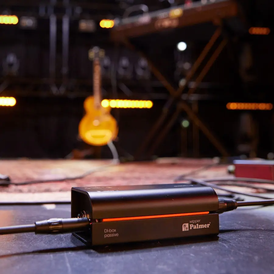 Palmer RIVER wipper Passive DI box 
