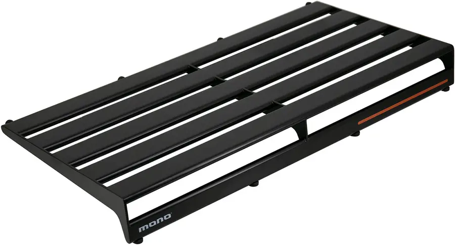 Mono PFX-PBRAIL-L-BDL Pedalboard Large Black w/Stealth Pro Accessory Case 