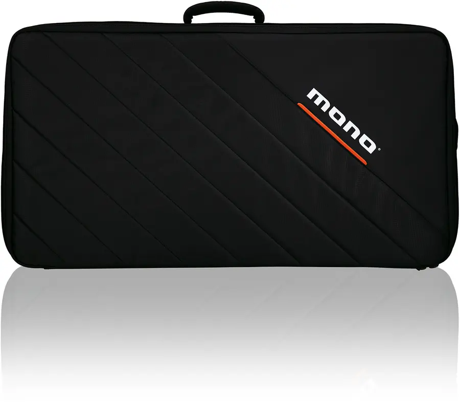 Mono PFX-PBRAIL-L-BDL Pedalboard Large Black w/Stealth Pro Accessory Case 