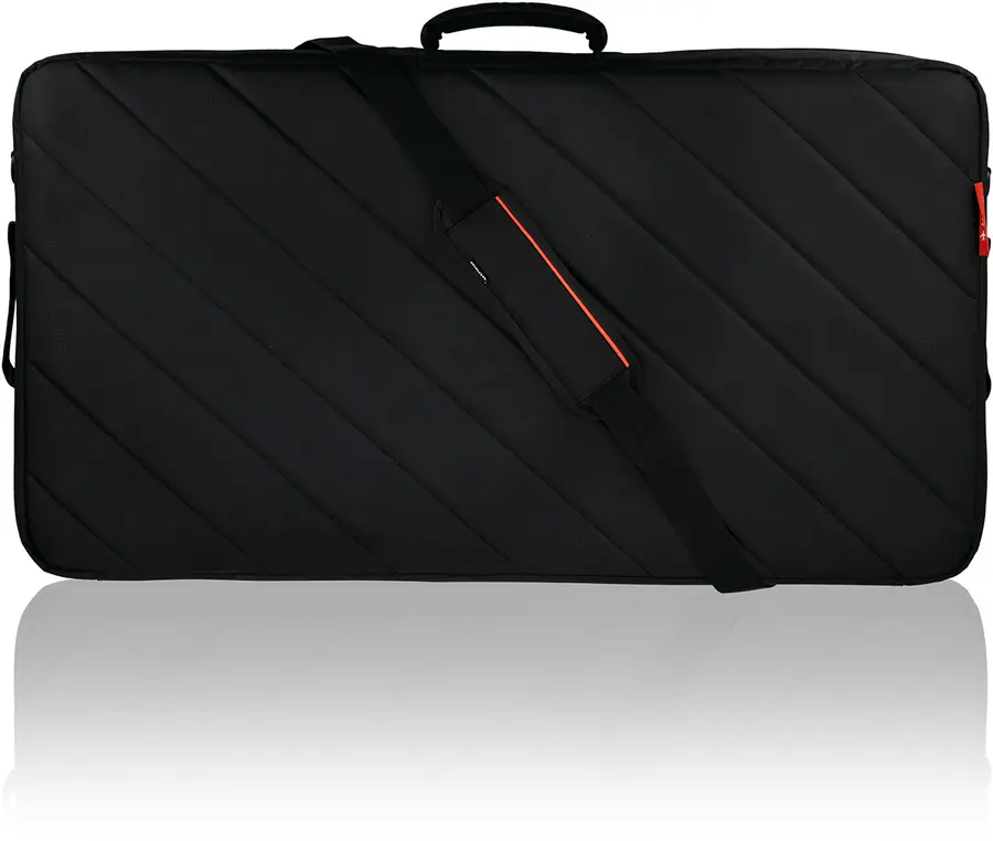 Mono PFX-PBRAIL-L-BDL Pedalboard Large Black w/Stealth Pro Accessory Case 