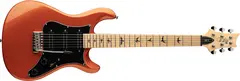 PRS SE NF3 Metallic Orange Maple Fretboard