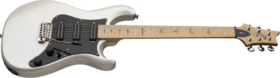 PRS SE NF3 White Pearl Maple Fretboard 