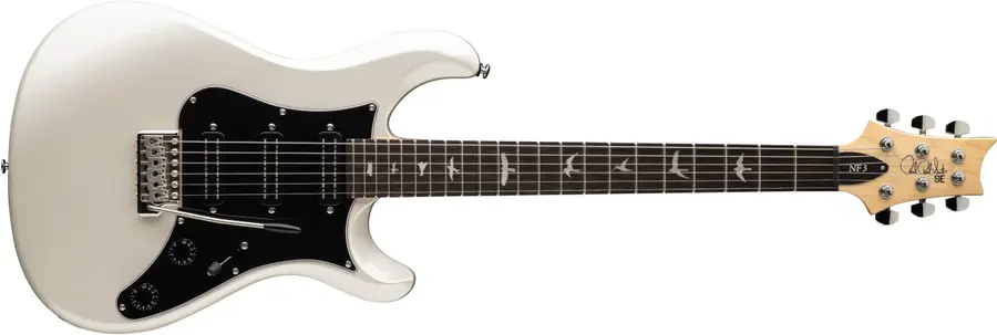PRS SE NF3 White Pearl Rosewood Fretboard 