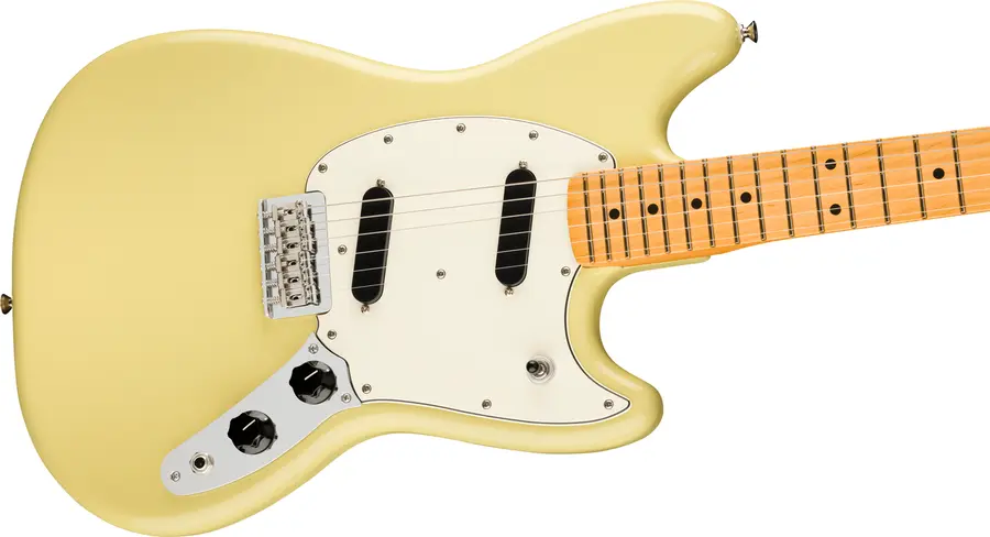 Fender Player II Mustang MN, Hialeah Yellow 