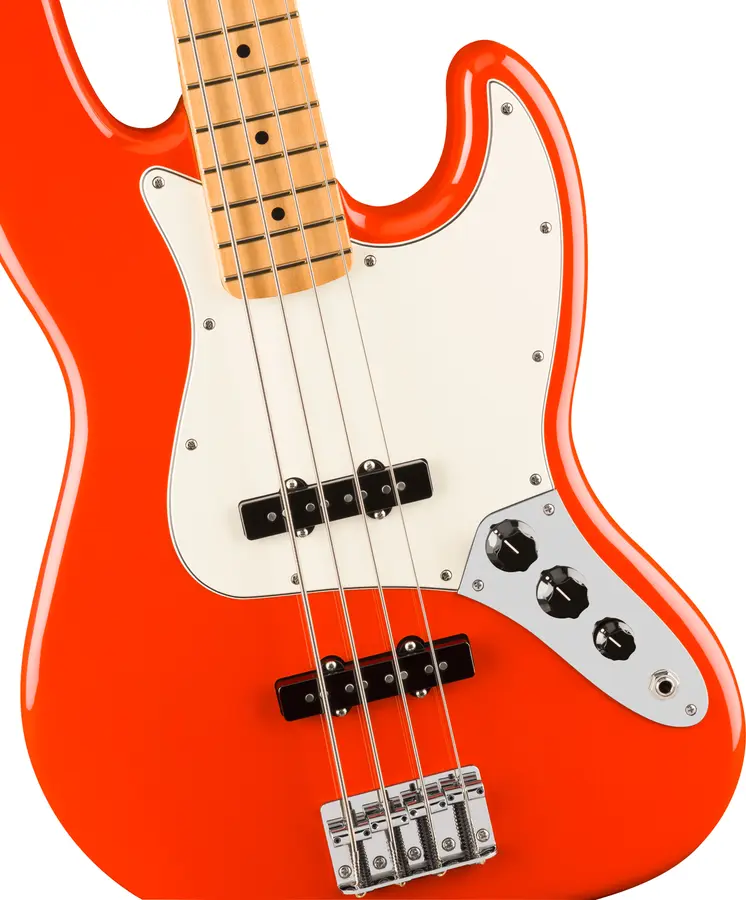 Fender Player II Jazz Bass MN, Coral Red 