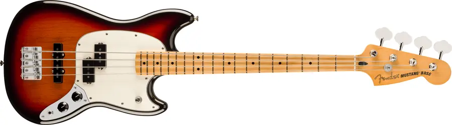 Fender Player II Mustang Bass PJ MN, 3-Color Sunburst 