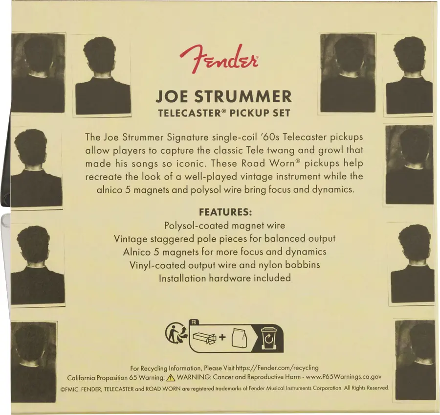 Fender Joe Strummer Signature Telecaster Pickup Set 