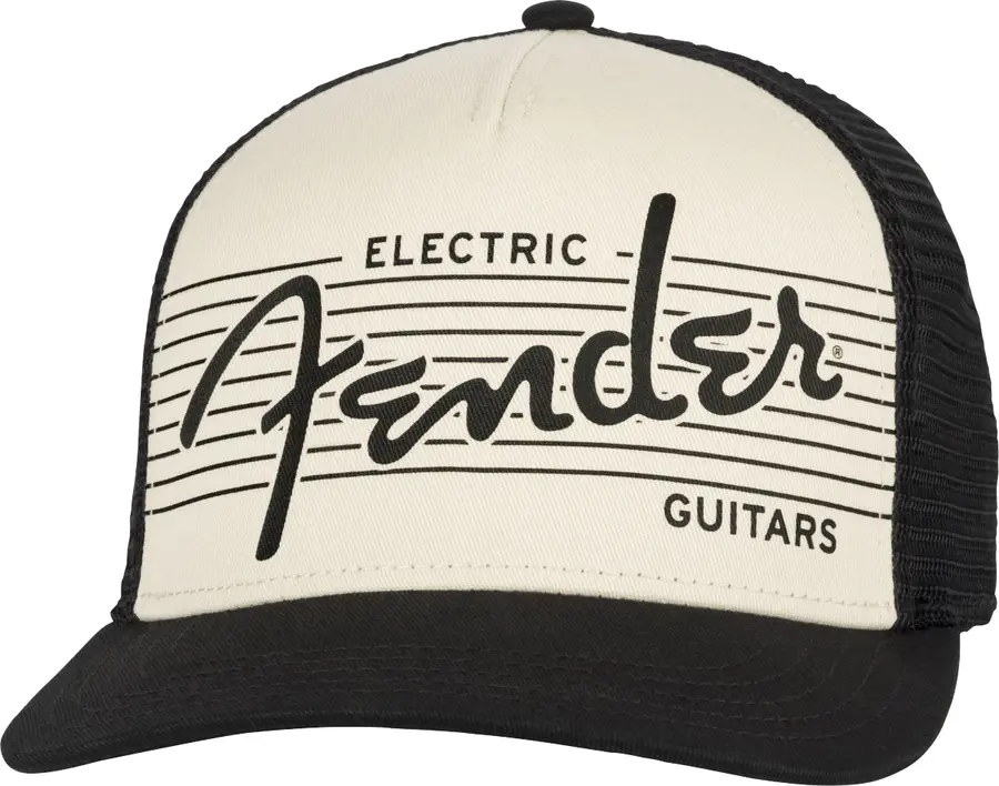 Fender Electric Hat Black/Cream One Size 