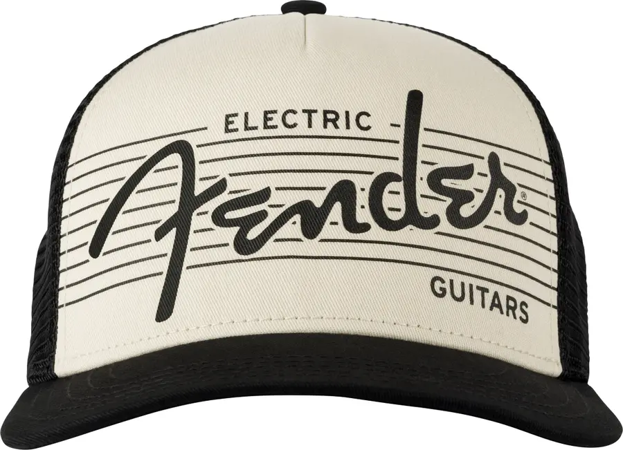 Fender Electric Hat Black/Cream One Size 