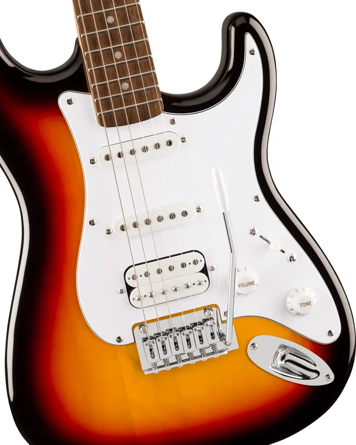 Squier Affinity Stratocaster Junior HSS LF, 3-Color Sunburst 