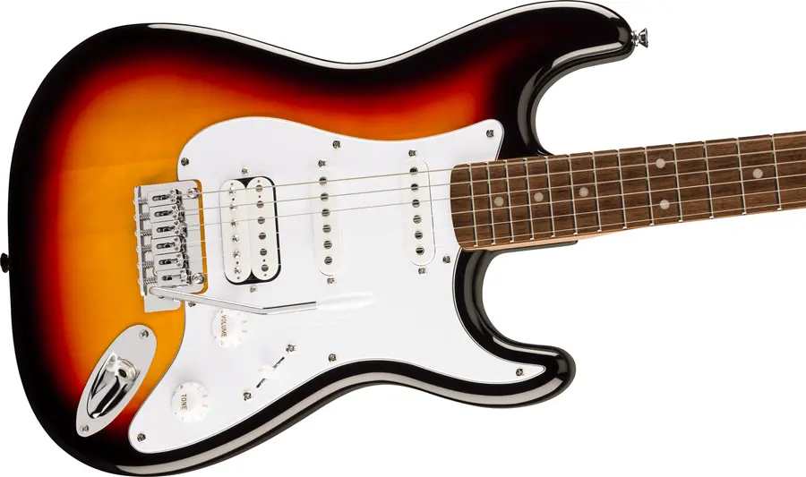 Squier Affinity Stratocaster Junior HSS LF, 3-Color Sunburst 