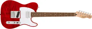 Squier Affinity Telecaster FMT SH LF, Crimson Red Transparent