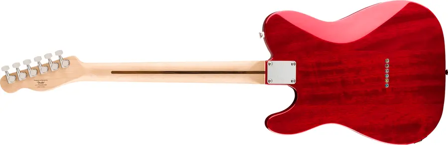 Squier Affinity Telecaster FMT SH LF, Crimson Red Transparent 