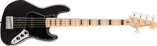 Squier Affinity Active Jazz Bass V MN, Black Metallic
