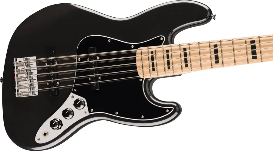 Squier Affinity Active Jazz Bass V MN, Black Metallic 