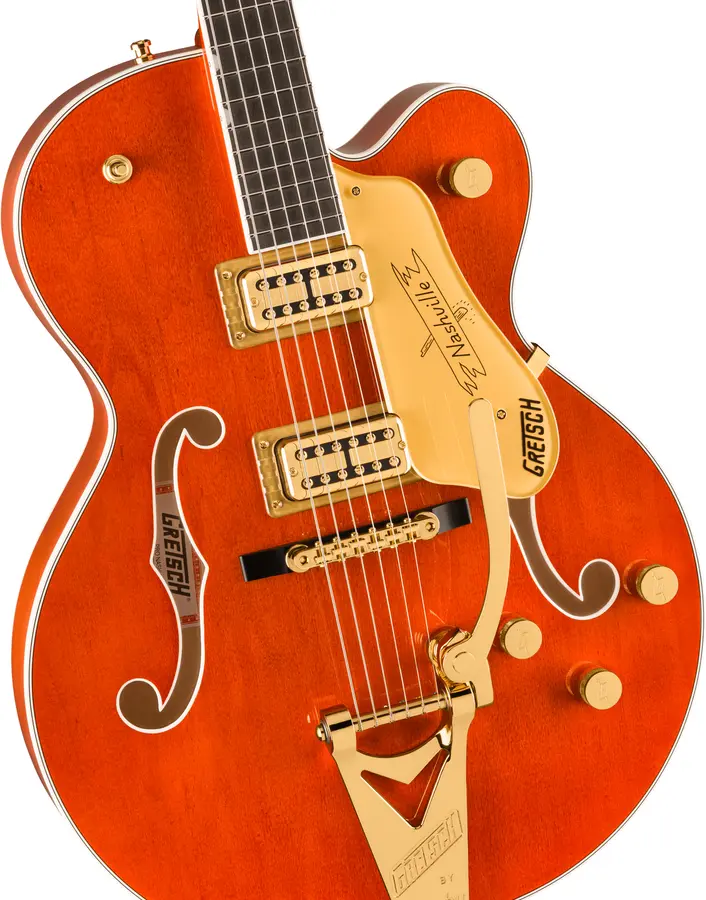 Gretsch Nashville Hollow Body String-Thru Bigsby, EB, Orange Stain 