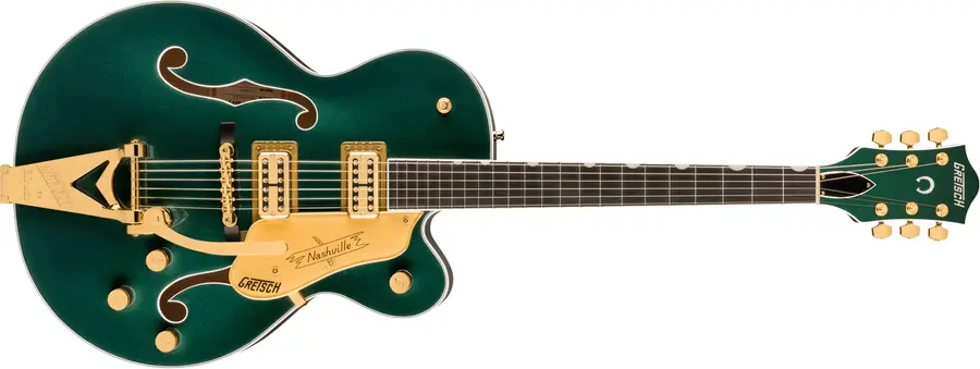 Gretsch Nashville Hollow Body String-Thru Bigsby, EB, Cadillac Green 