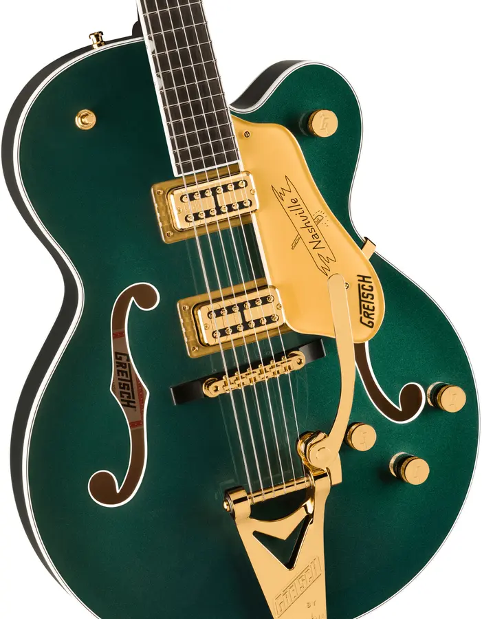 Gretsch Nashville Hollow Body String-Thru Bigsby, EB, Cadillac Green 