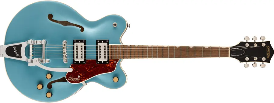 Gretsch G2622T Streamliner Center Block DC Bigsby, LF, Broad’Tron, Arctic Blue 