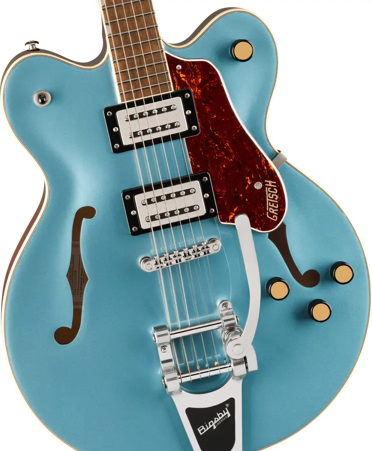 Gretsch G2622T Streamliner Center Block DC Bigsby, LF, Broad’Tron, Arctic Blue 