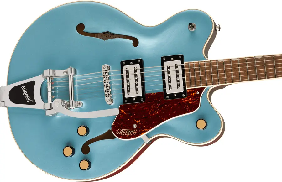 Gretsch G2622T Streamliner Center Block DC Bigsby, LF, Broad’Tron, Arctic Blue 