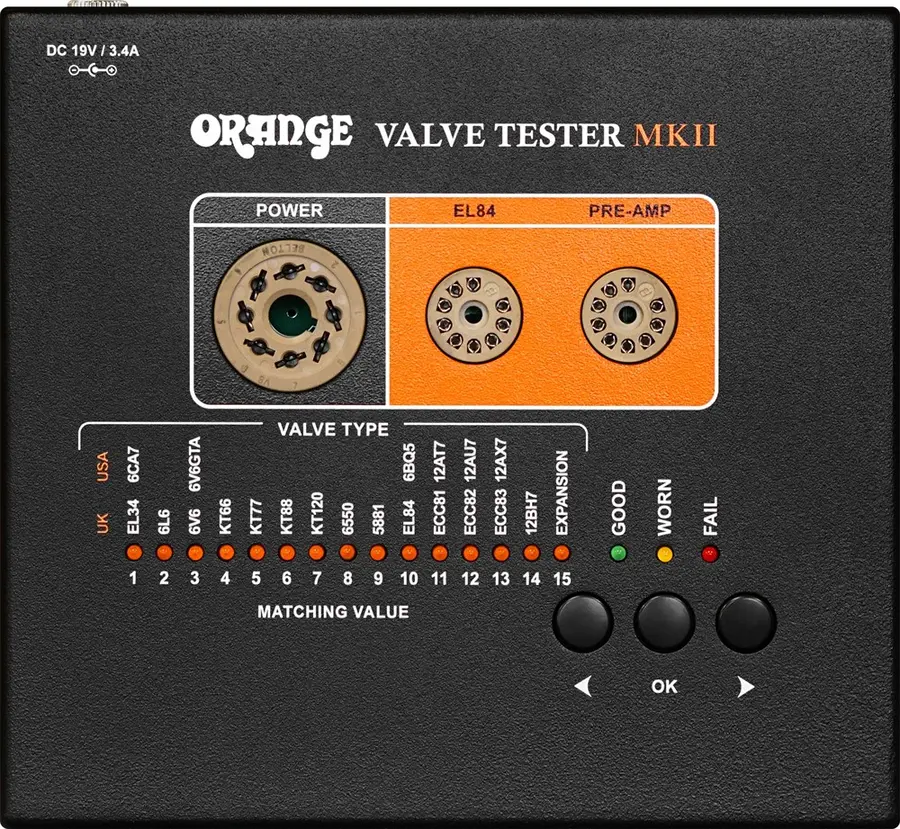Orange Valve Tester MkII 
