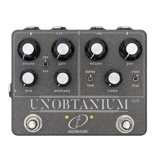 Crazy Tube Circuits Unobtanium Raw Overdrive / Amp-in-a-box Pedal