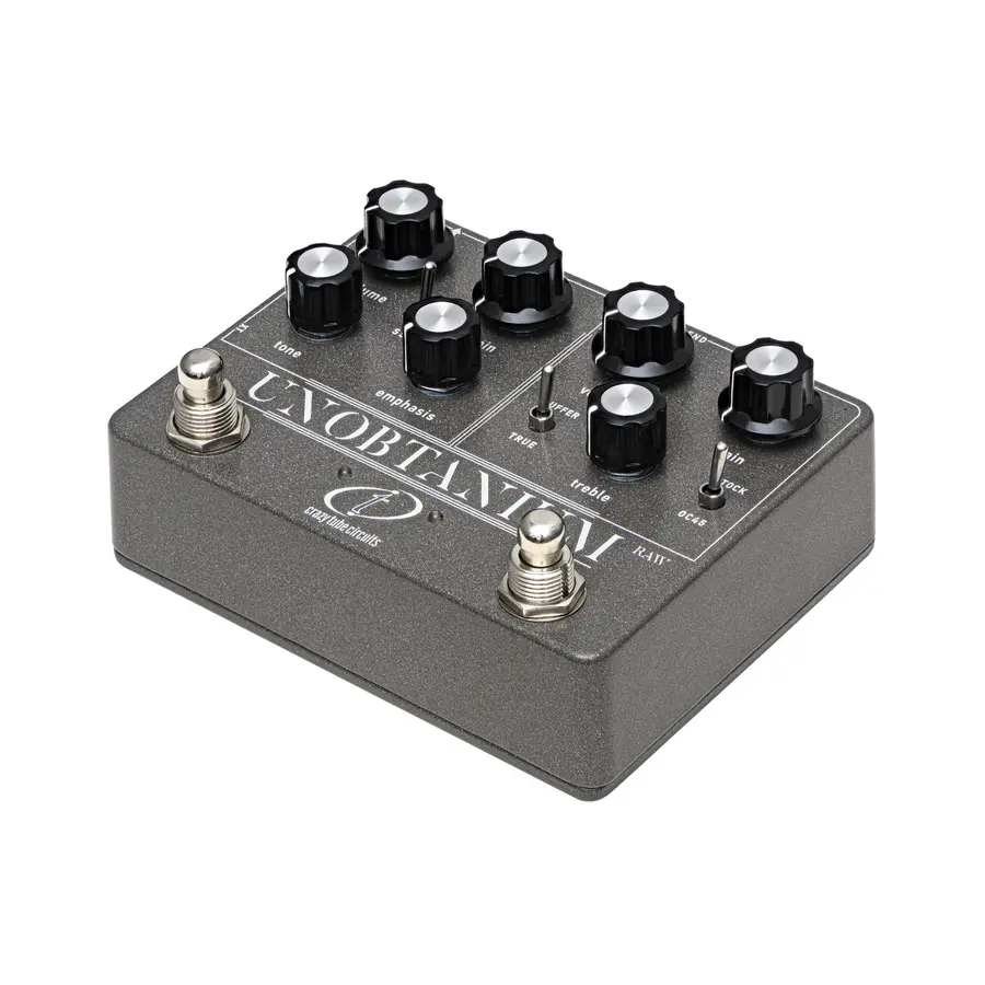 Crazy Tube Circuits Unobtanium Raw Overdrive / Amp-in-a-box Pedal 