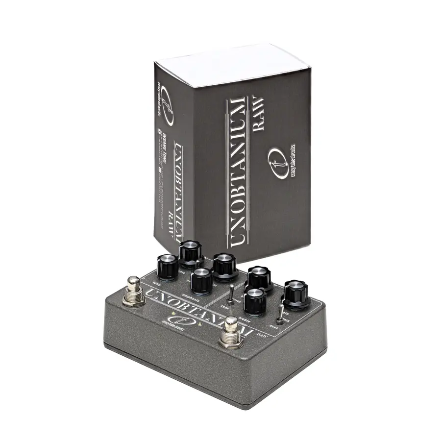 Crazy Tube Circuits Unobtanium Raw Overdrive / Amp-in-a-box Pedal 