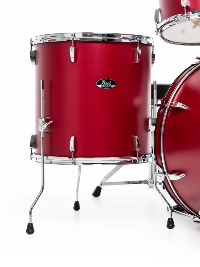 Pearl Roadshow 22" kit with HW 3 Sabian Solar cymbaler, Matte Red 