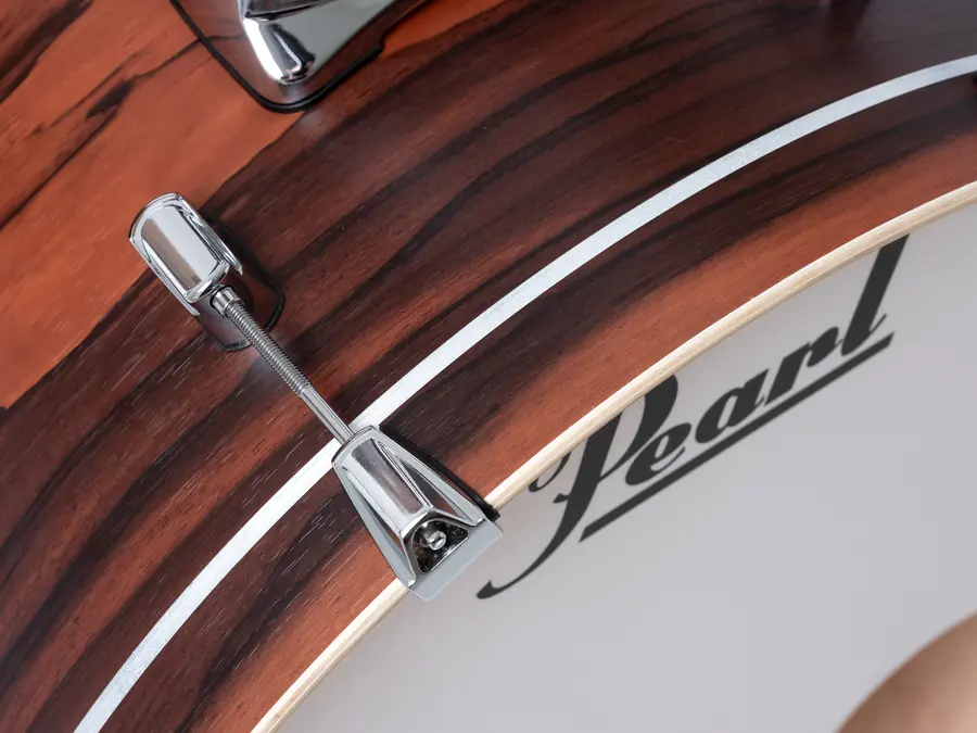 Pearl Decade Maple 22" 5pc Drum Set w/HW Matte Dark Walnut 