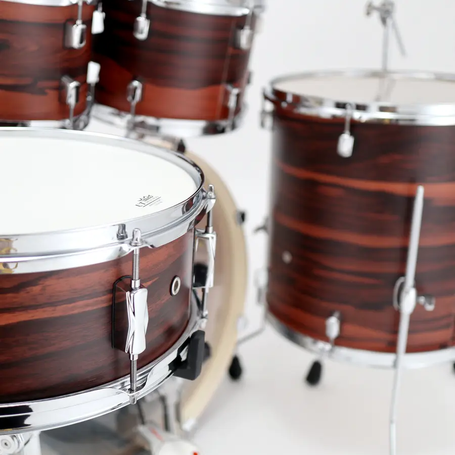 Pearl Decade Maple 22" 5pc Drum Set w/HW Matte Dark Walnut 