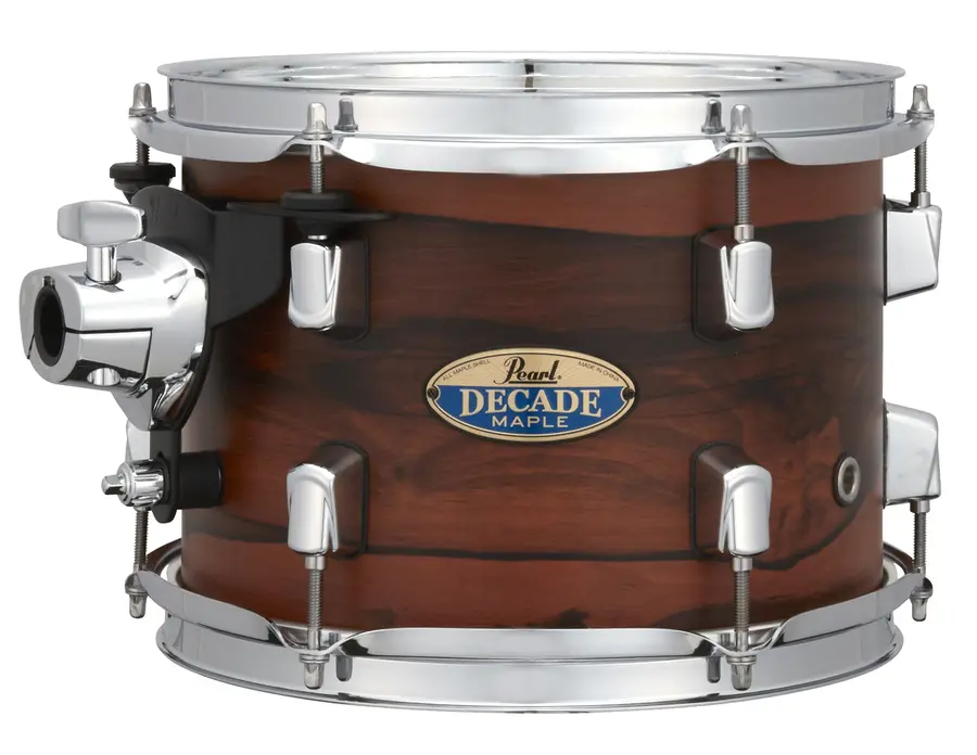 Pearl Decade Maple 22" 5pc Drum Set w/HW Matte Dark Walnut 