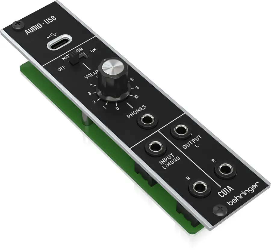Behringer CU1A 2 in/2 out USB/Audio Interface for Eurorack 