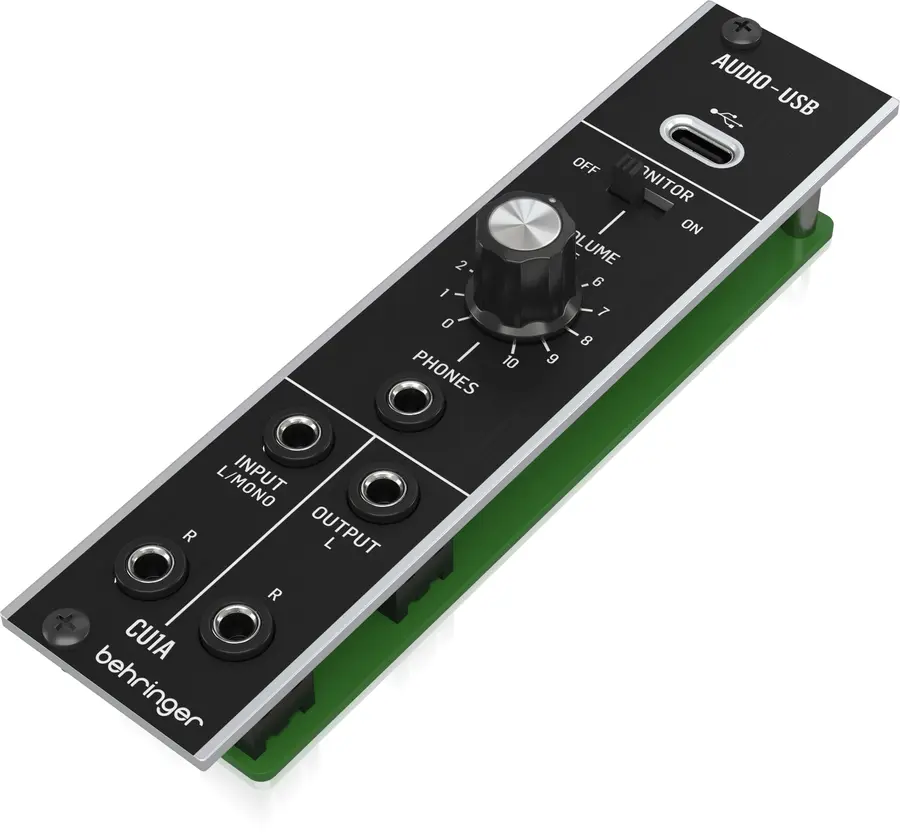 Behringer CU1A 2 in/2 out USB/Audio Interface for Eurorack 