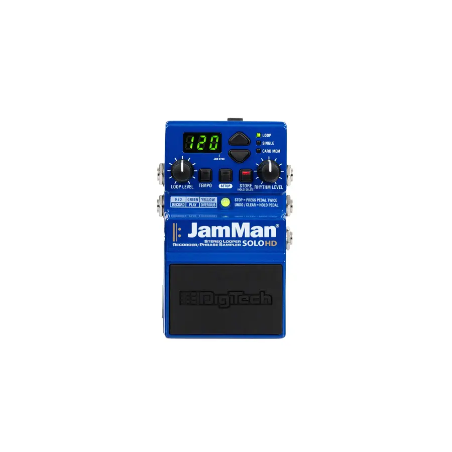 Digitech JamMan Solo HD Compact Stereo Looper 