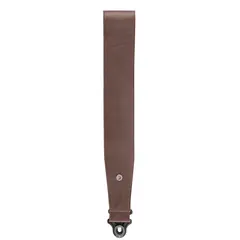 D'Addario 30BAL02 PW Comfort Leather Strap, 3/76mm Auto Lock - Brown