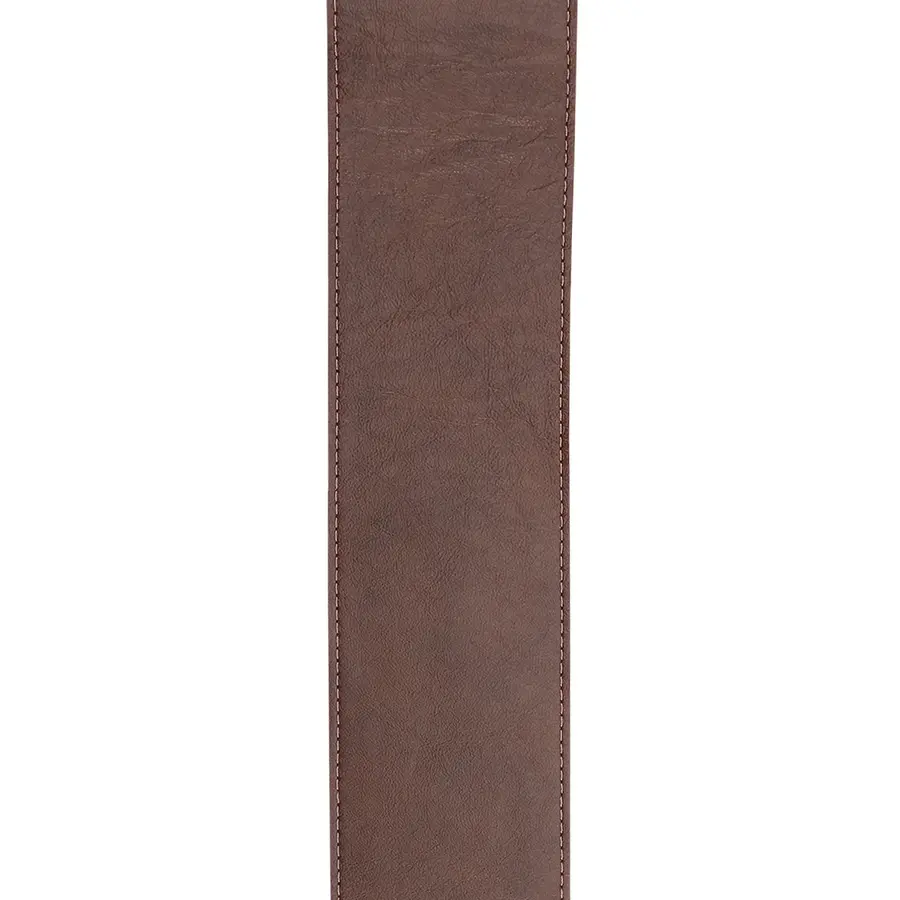 D'Addario 30BAL02 PW Comfort Leather Strap, 3/76mm Auto Lock - Brown 