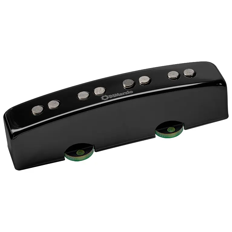 Dimarzio DP304GB Pickup Bass Sixties J™ Bridge, Gloss Black Metal 