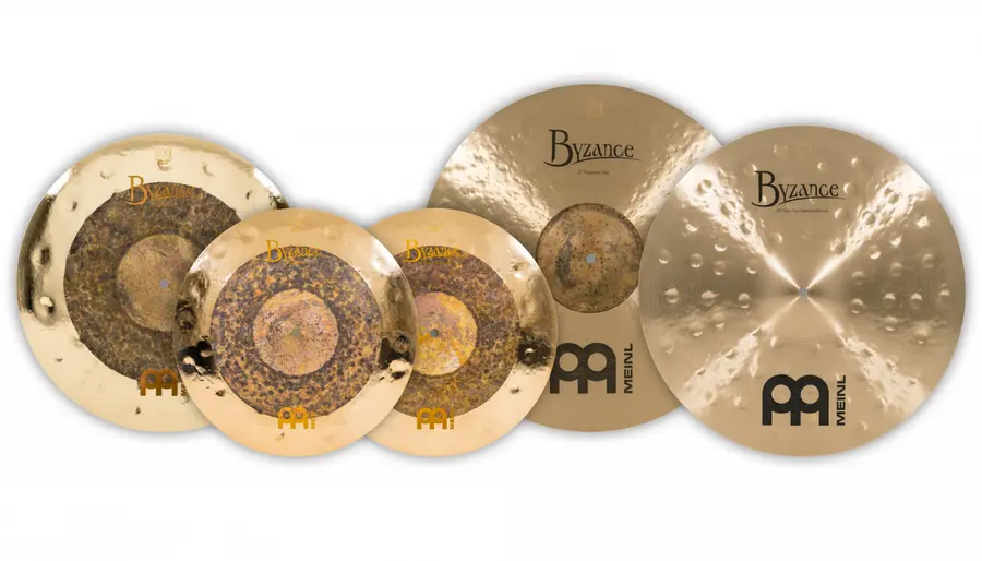 Meinl B15182021 Byzance Assorted Cymbal Set, 15H/18C/20C/21R 