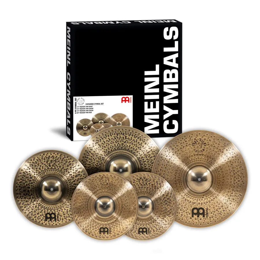 Meinl PAC14161820 Pure Alloy Custom Cymbal-set 14/16/18/20 