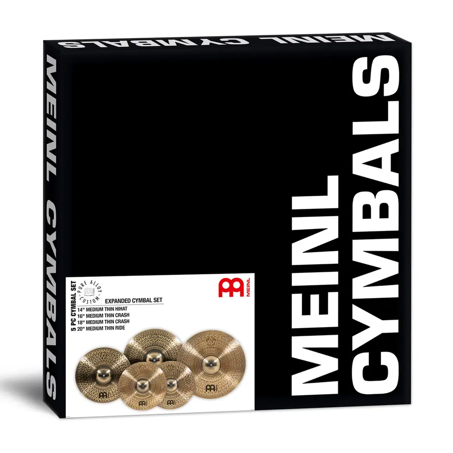 Meinl PAC14161820 Pure Alloy Custom Cymbal-set 14/16/18/20 